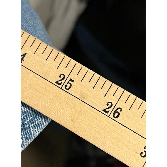 Adjust a Band Straight Leg Blue Jeans Mens 44x26 - Picture 4 of 4